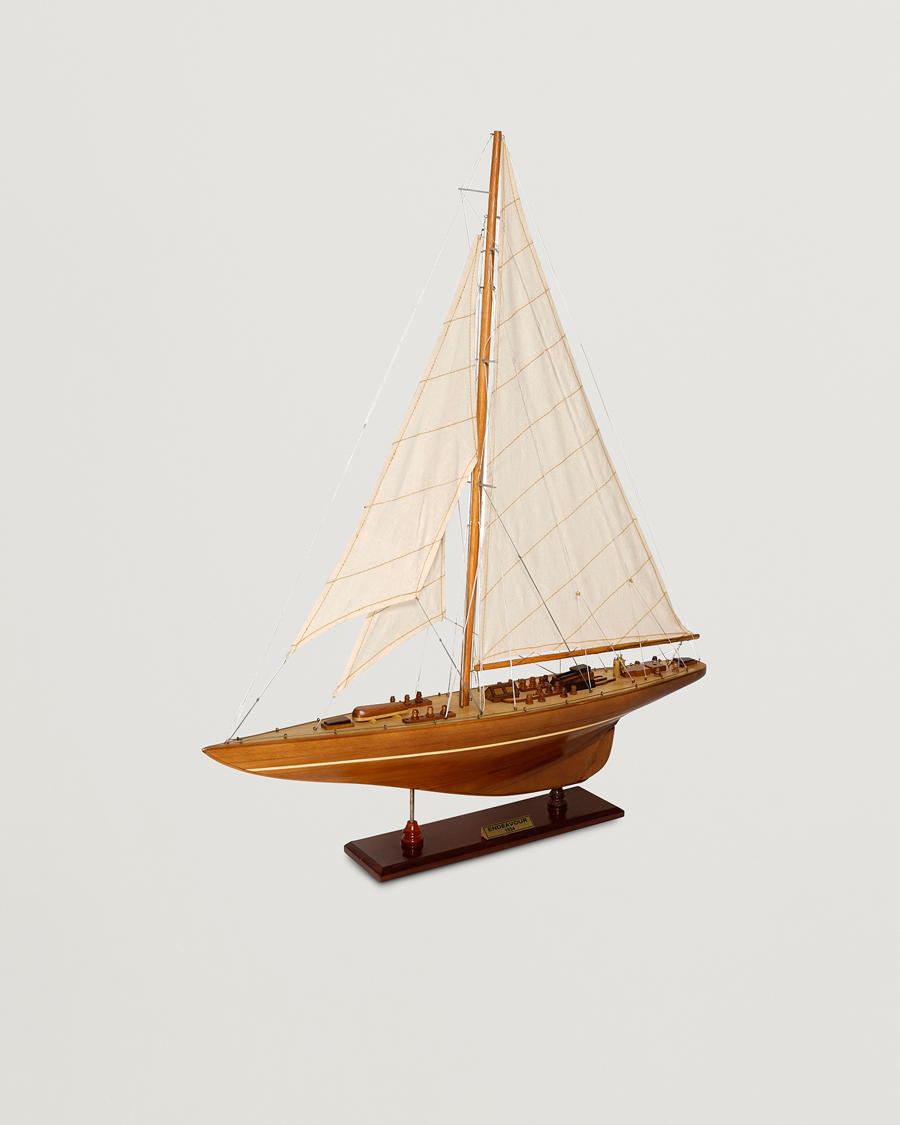 Heren | Kerstcadeaus | Authentic Models | Endeavour Yacht Classic Wood