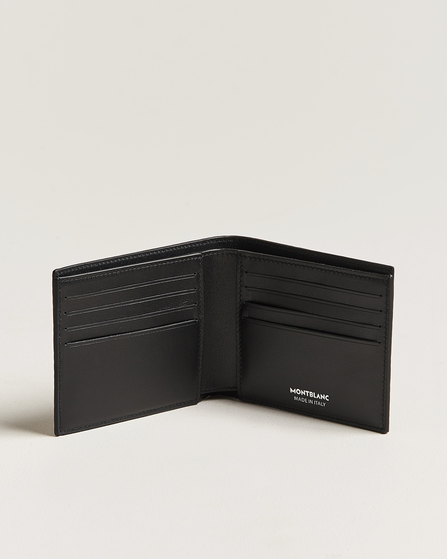 Heren | Portefeuilles met tweevoudige ritssluiting | Montblanc | M Gram 8cc Wallet Ultra Black