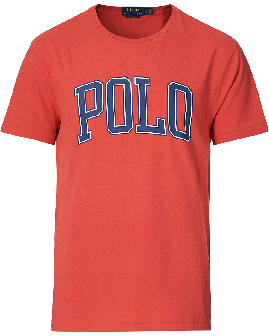 Heren | T-shirts | Polo Ralph Lauren | Logo Crew Neck Tee Starboard Red