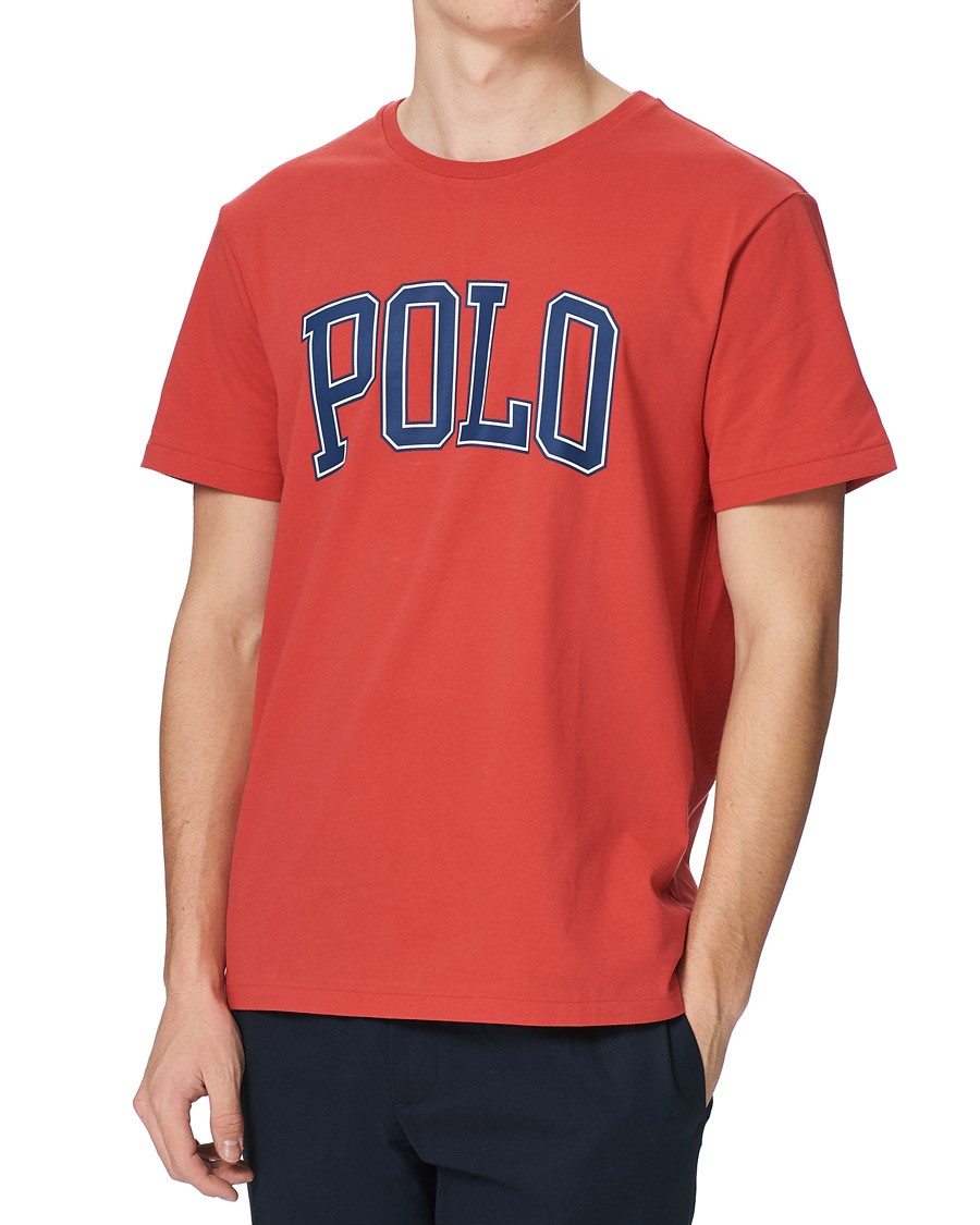 Heren | T-shirts | Polo Ralph Lauren | Logo Crew Neck Tee Starboard Red