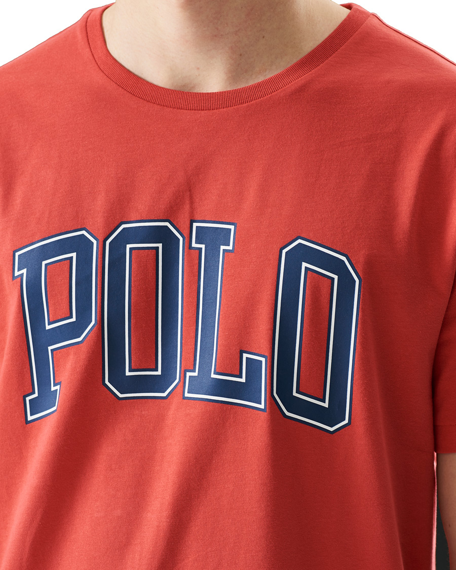 Heren | T-shirts | Polo Ralph Lauren | Logo Crew Neck Tee Starboard Red