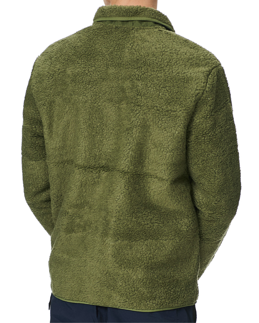 Heren | Truien | Polo Ralph Lauren | Bonded Sherpa Full-Zip Sweater Army Olive