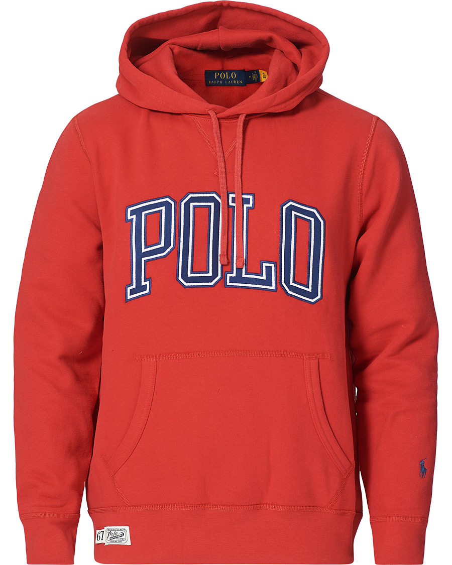 Heren | Truien | Polo Ralph Lauren | Logo Hoodie Starboard Red
