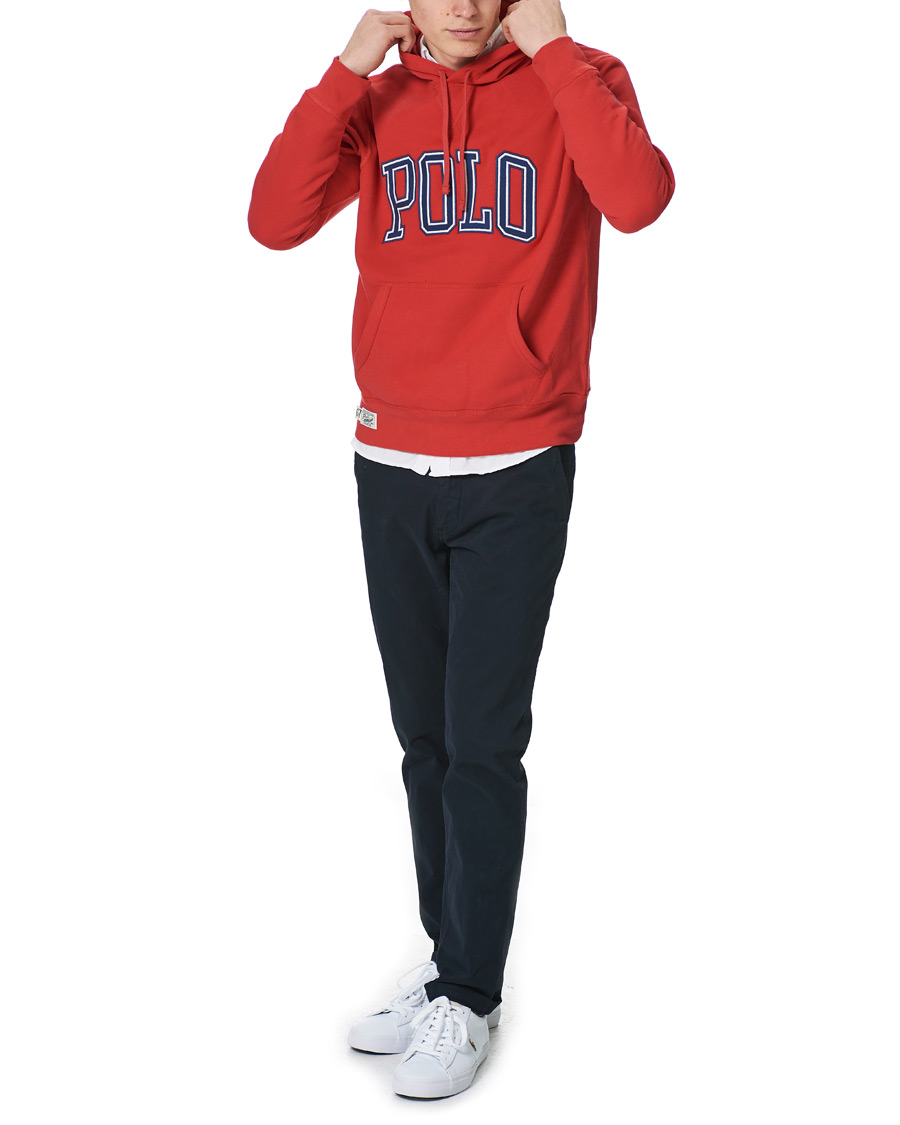Heren | Truien | Polo Ralph Lauren | Logo Hoodie Starboard Red