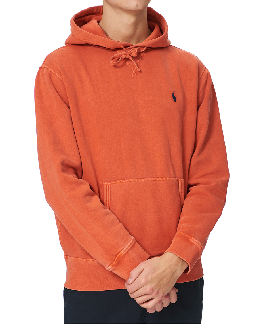 Heren | Truien | Polo Ralph Lauren | Garment Dyed Fleece Hoodie College Orange