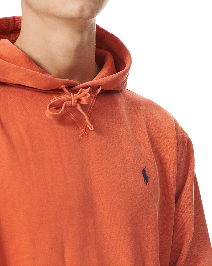 Heren | Truien | Polo Ralph Lauren | Garment Dyed Fleece Hoodie College Orange