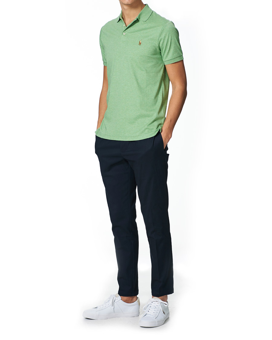 Heren | Polo's | Polo Ralph Lauren | Luxury Pima Cotton Polo Outback Green Heather