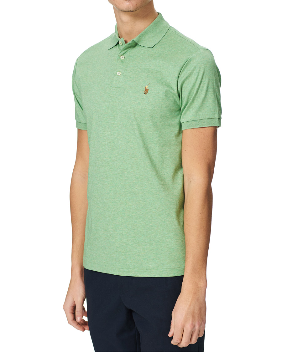 Heren | Polo's | Polo Ralph Lauren | Luxury Pima Cotton Polo Outback Green Heather