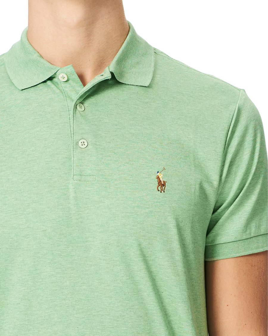 Heren | Polo's | Polo Ralph Lauren | Luxury Pima Cotton Polo Outback Green Heather