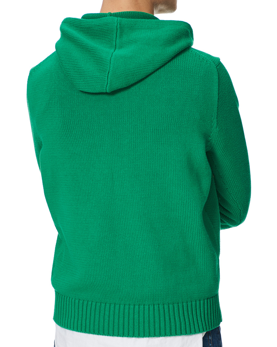 Heren | Truien | Polo Ralph Lauren | Knitted Ivy Bear Hoodie Cruise Green