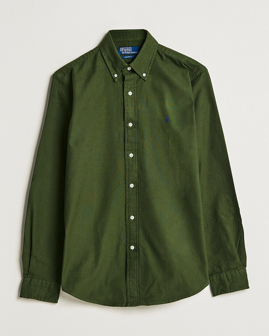 Heren | Overhemden | Polo Ralph Lauren | Brushed Flannel Shirt Classic Drab