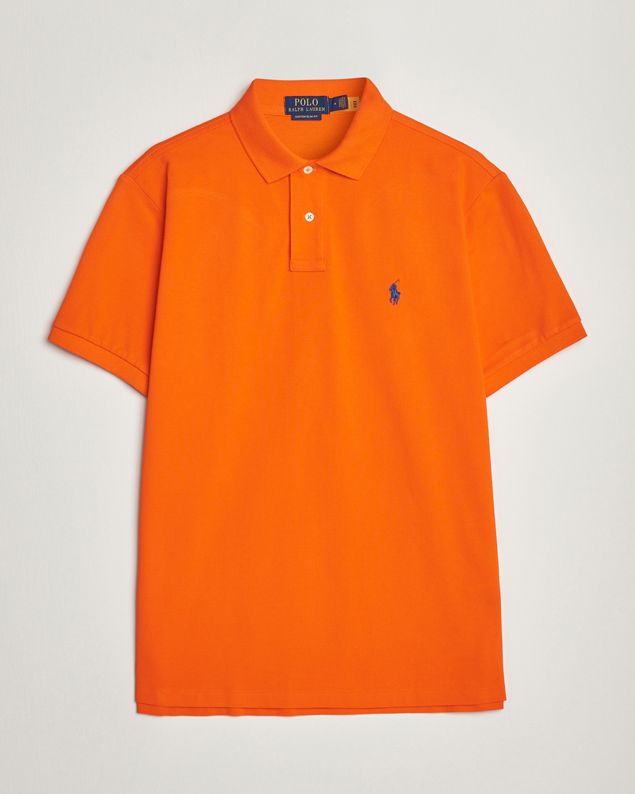 Heren | Polo's | Polo Ralph Lauren | Custom Slim Fit Polo Sailing Orange