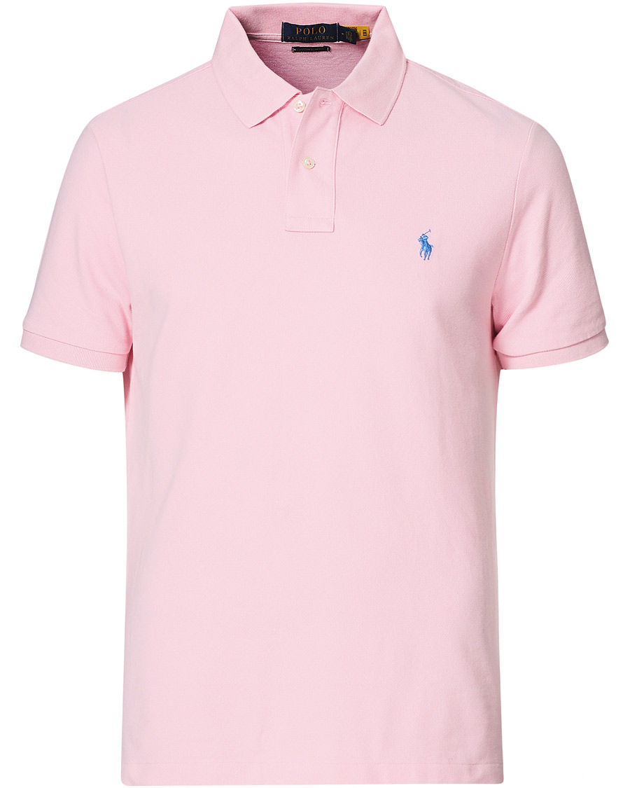 Heren | Polo's | Polo Ralph Lauren | Custom Slim Fit Polo Carmel Pink