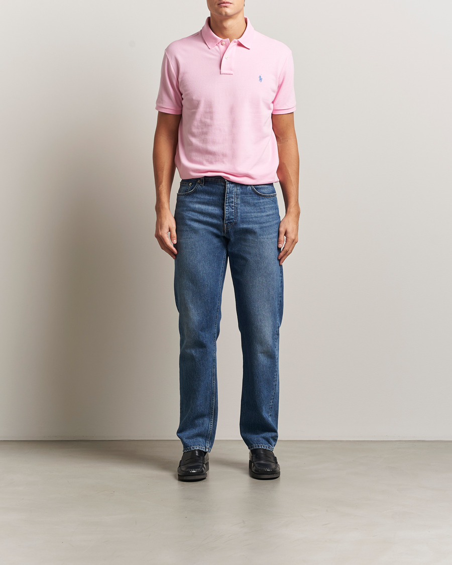 Heren | Polo's | Polo Ralph Lauren | Custom Slim Fit Polo Carmel Pink