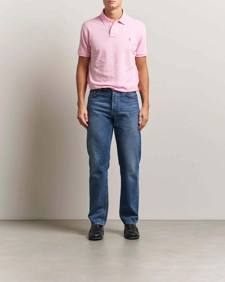 Heren | Polo's | Polo Ralph Lauren | Custom Slim Fit Polo Carmel Pink