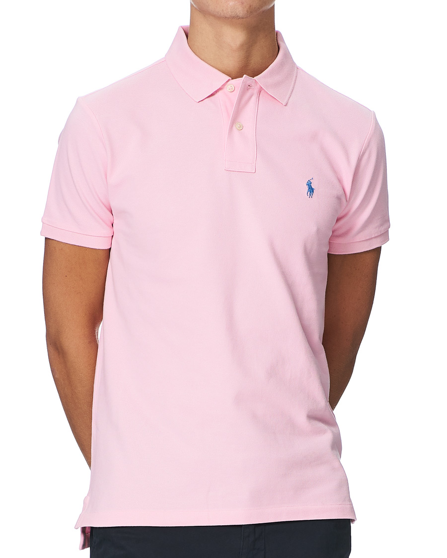 Heren | Polo's | Polo Ralph Lauren | Custom Slim Fit Polo Carmel Pink