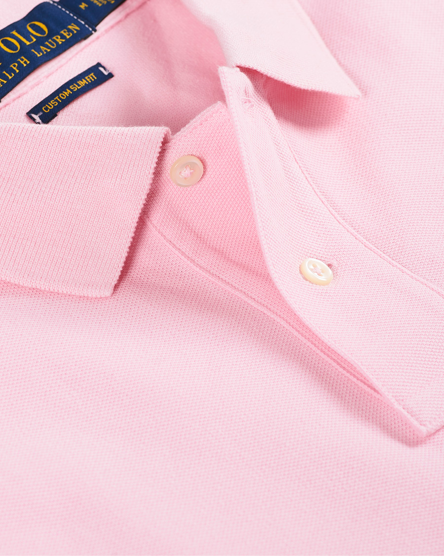 Heren | Polo's | Polo Ralph Lauren | Custom Slim Fit Polo Carmel Pink