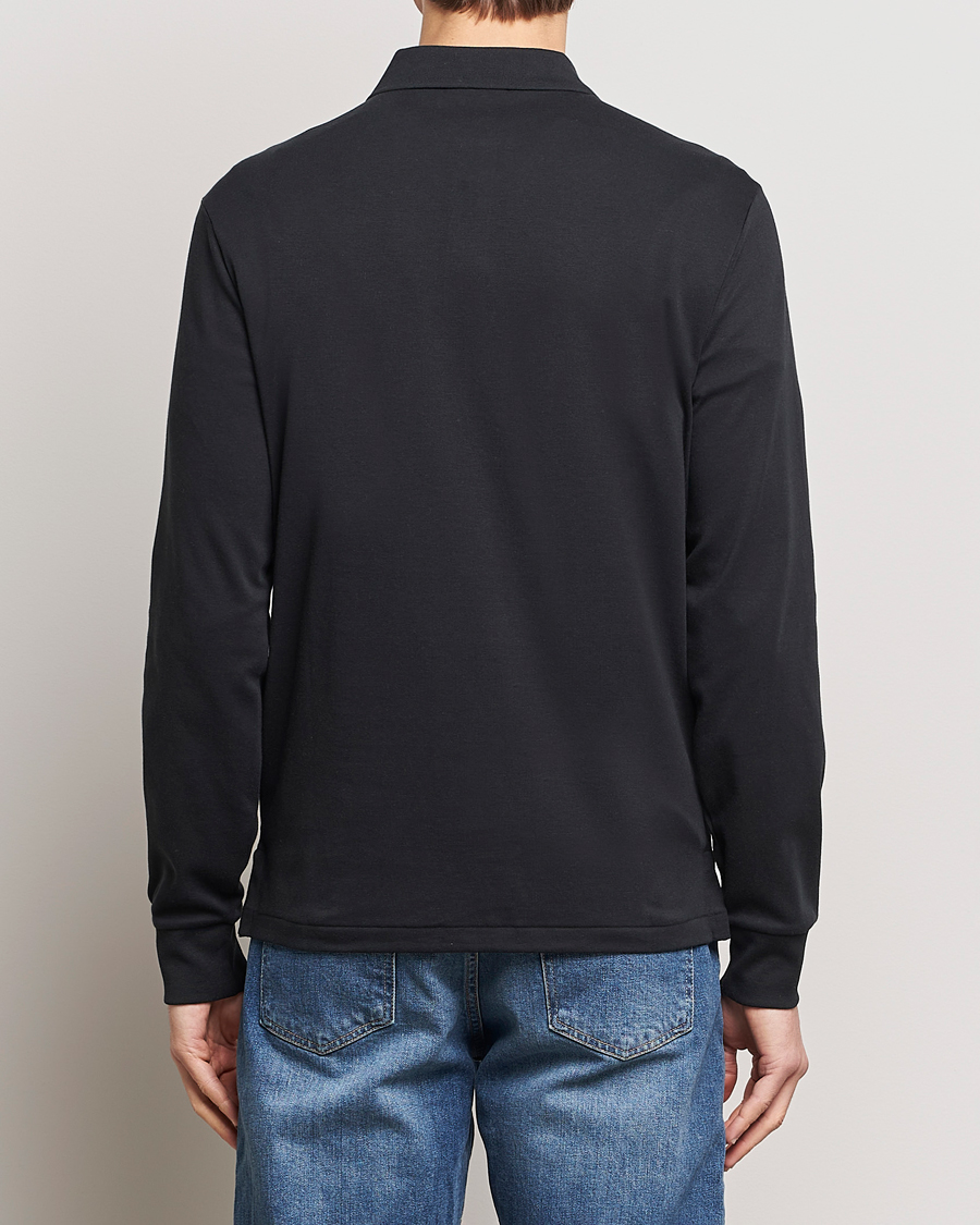 Heren | Truien | Polo Ralph Lauren | Luxury Pima Cotton Long Sleeve Polo Black