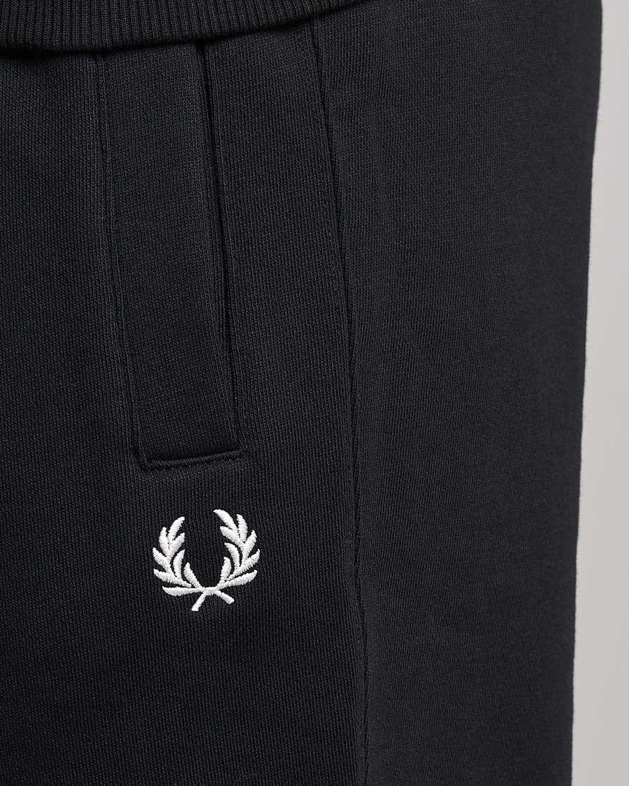 Heren | Broeken | Fred Perry | Loopback Sweatpants Black