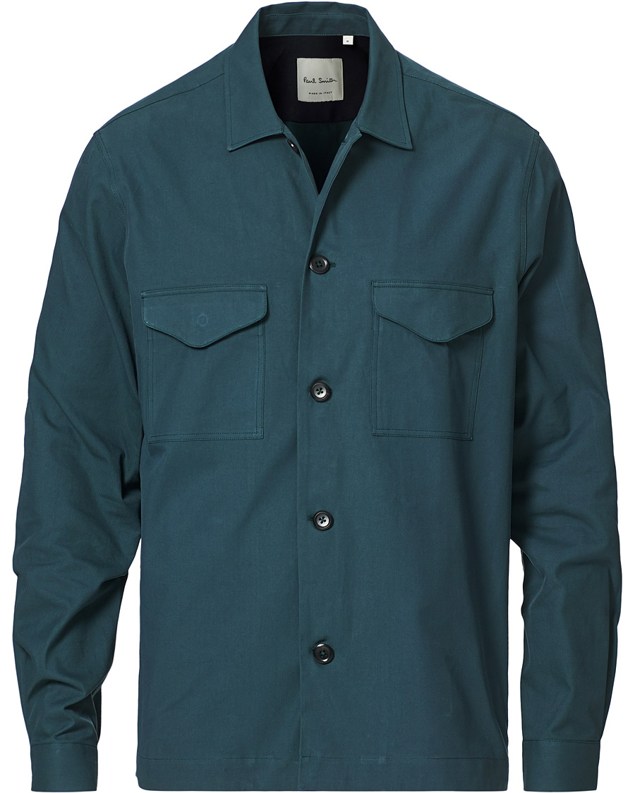 Heren | Overhemden | Paul Smith | Organic Cotton Overshirt Green