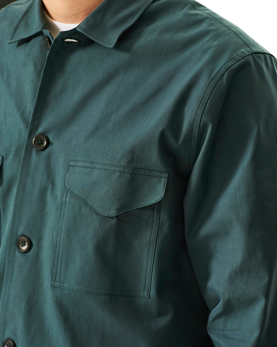 Heren | Overhemden | Paul Smith | Organic Cotton Overshirt Green