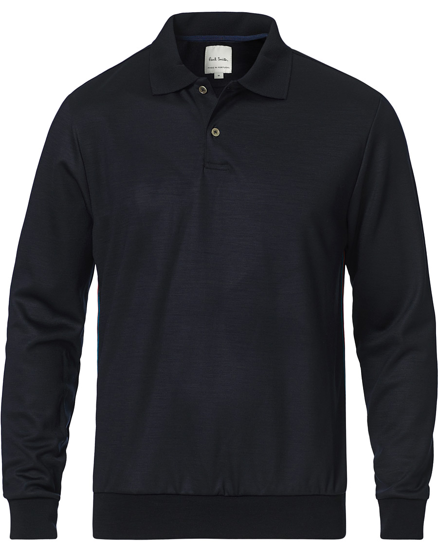 Heren | Truien | Paul Smith | Taped Seam Polo Shirt Blues