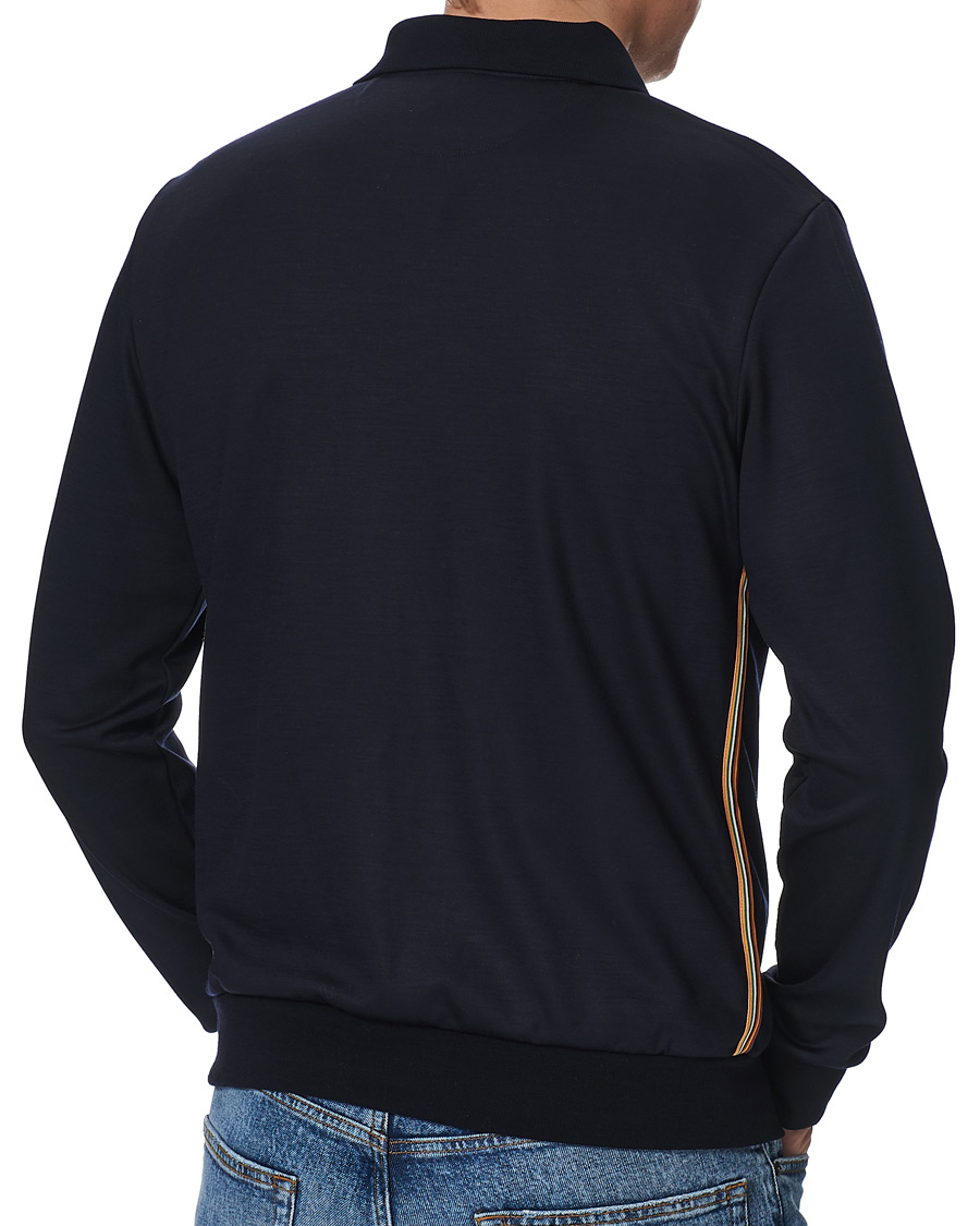Heren | Truien | Paul Smith | Taped Seam Polo Shirt Blues