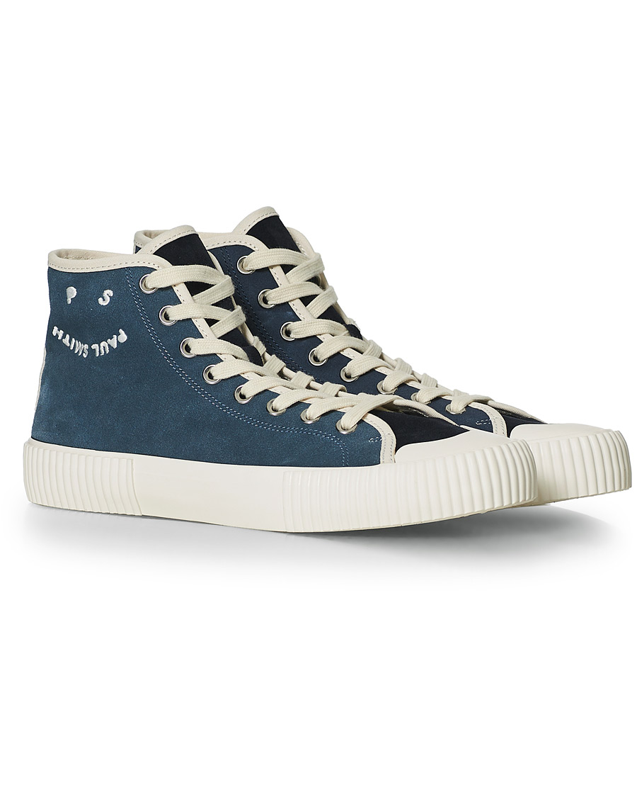 Heren | PS Paul Smith Kibby Canvas High Top Blues | PS Paul Smith | Kibby Canvas High Top Blues