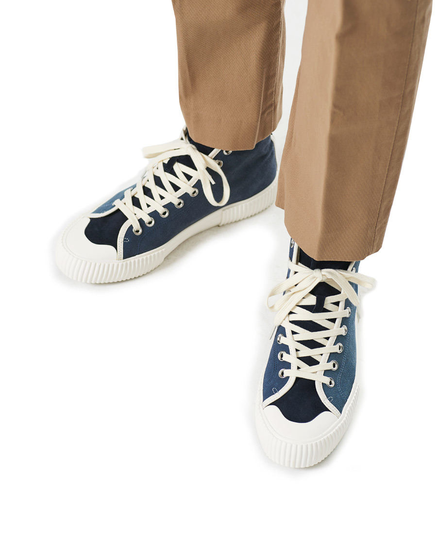 Heren | PS Paul Smith Kibby Canvas High Top Blues | PS Paul Smith | Kibby Canvas High Top Blues