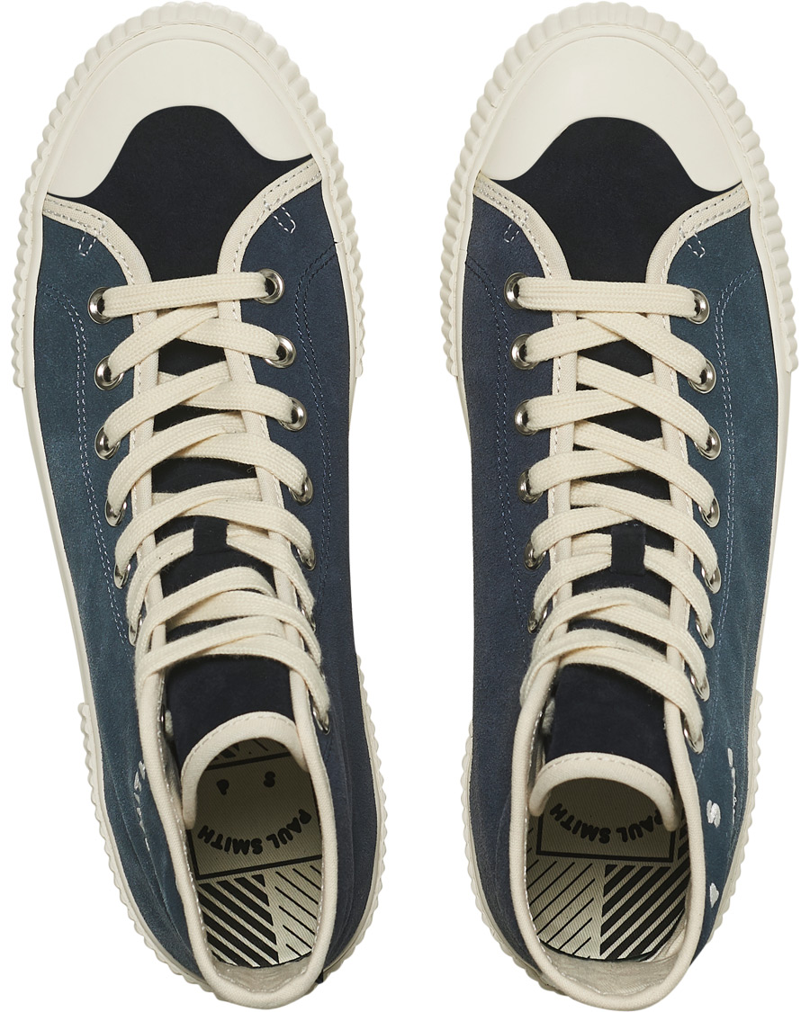 Heren | PS Paul Smith Kibby Canvas High Top Blues | PS Paul Smith | Kibby Canvas High Top Blues