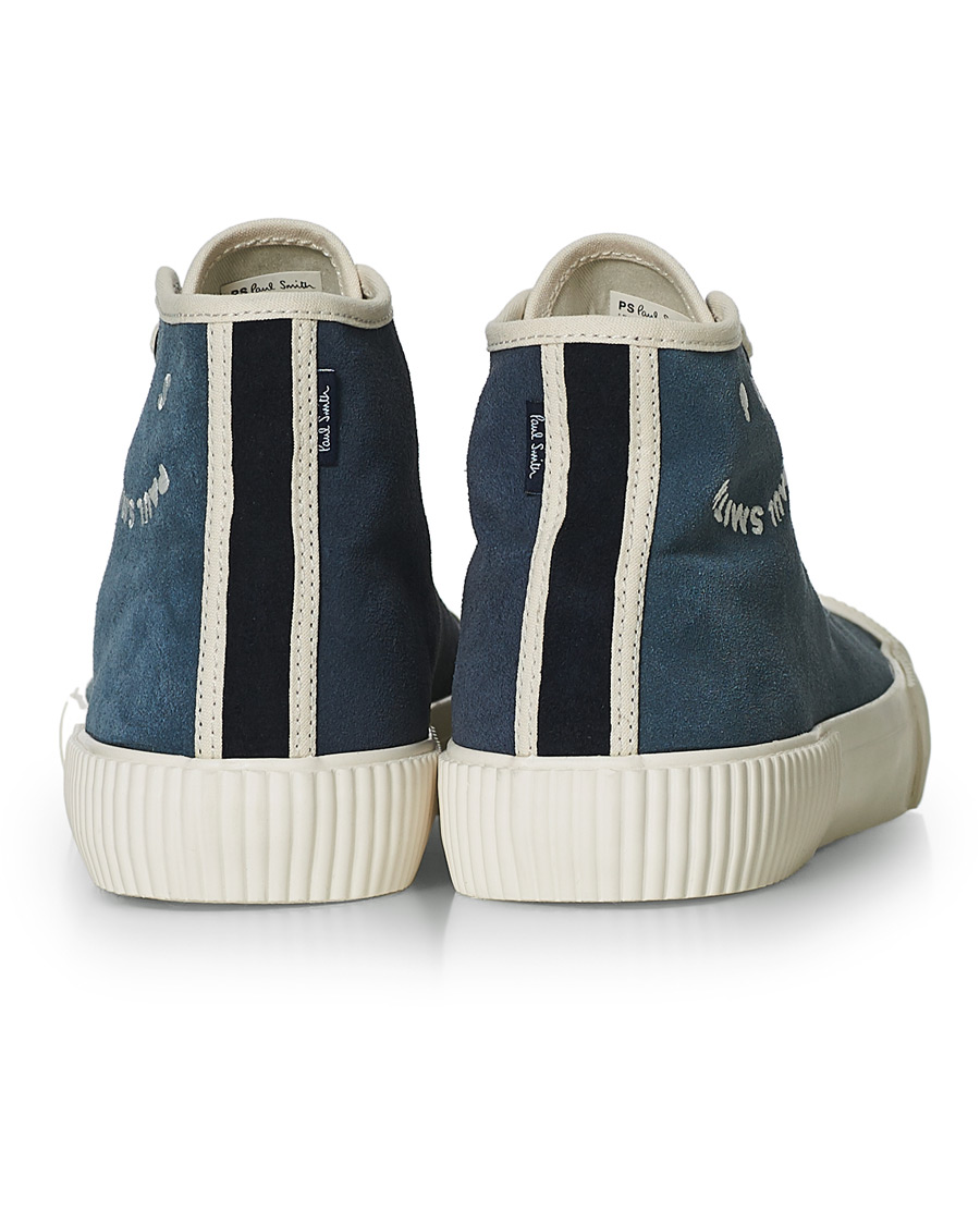 Heren | PS Paul Smith Kibby Canvas High Top Blues | PS Paul Smith | Kibby Canvas High Top Blues