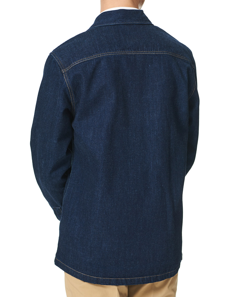 Heren | Overhemden | Eton | Washed Denim Overshirt Denim