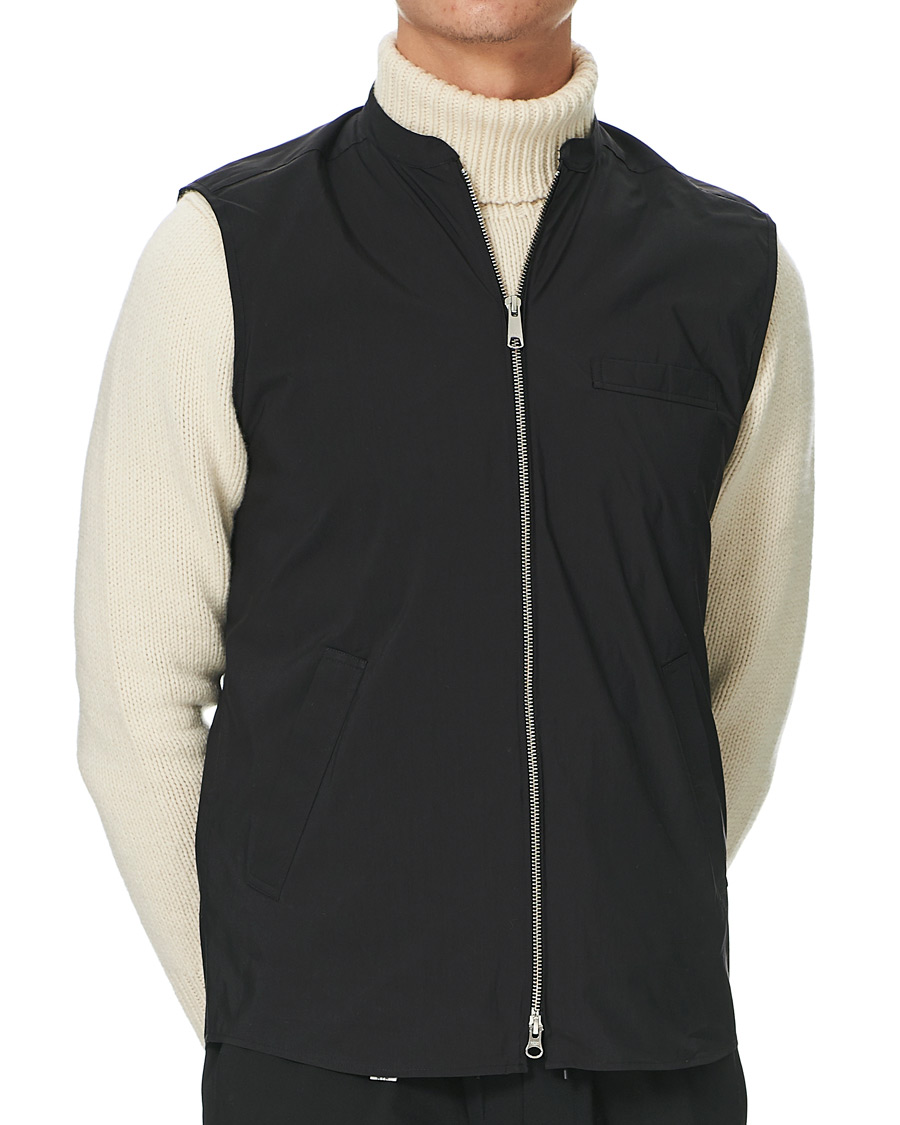 Heren | Jassen | Eton | Wind Vest Black