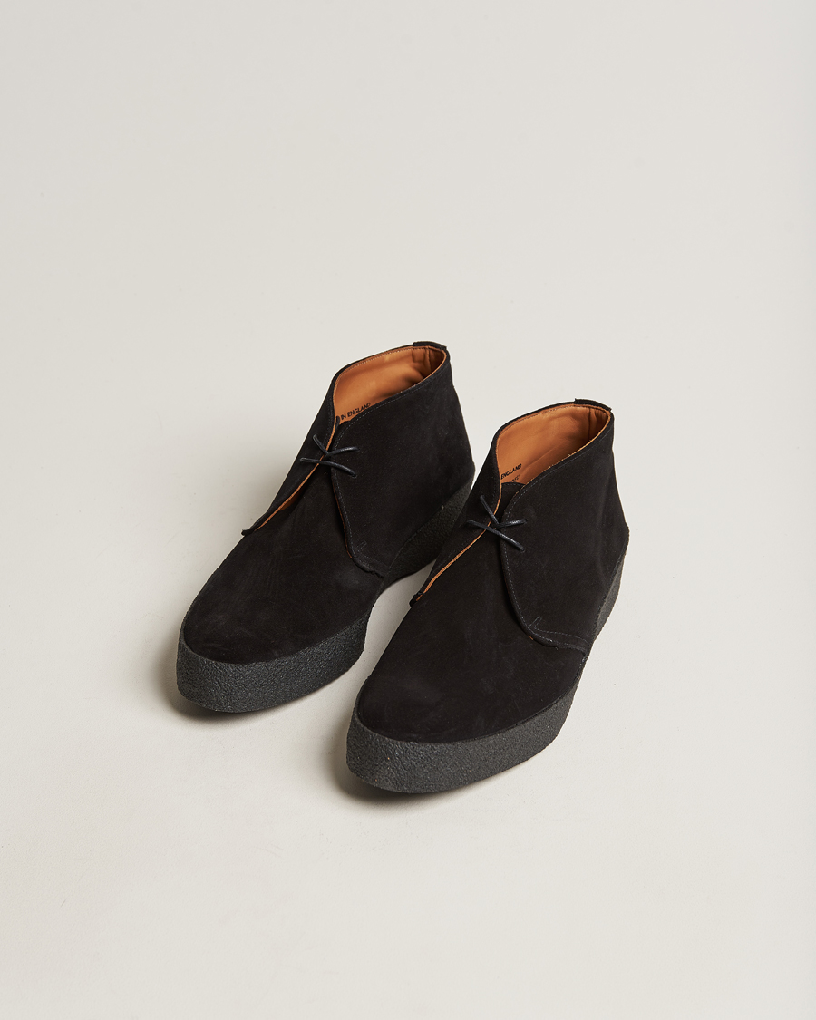 Heren | Sanders | Sanders | Joel Chukka Boot Black Suede