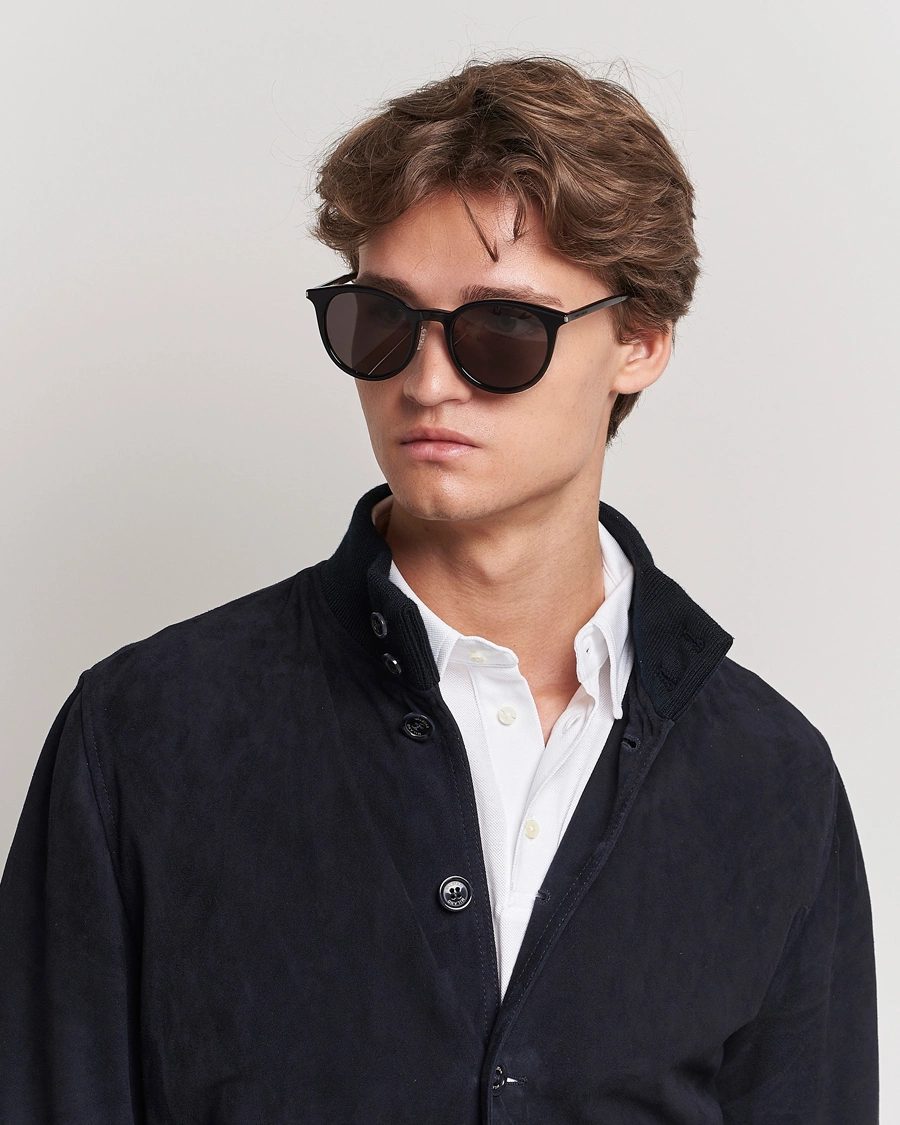 Heren | Ronde frame zonnebrillen | Saint Laurent | SL 488 Sunglasses Black