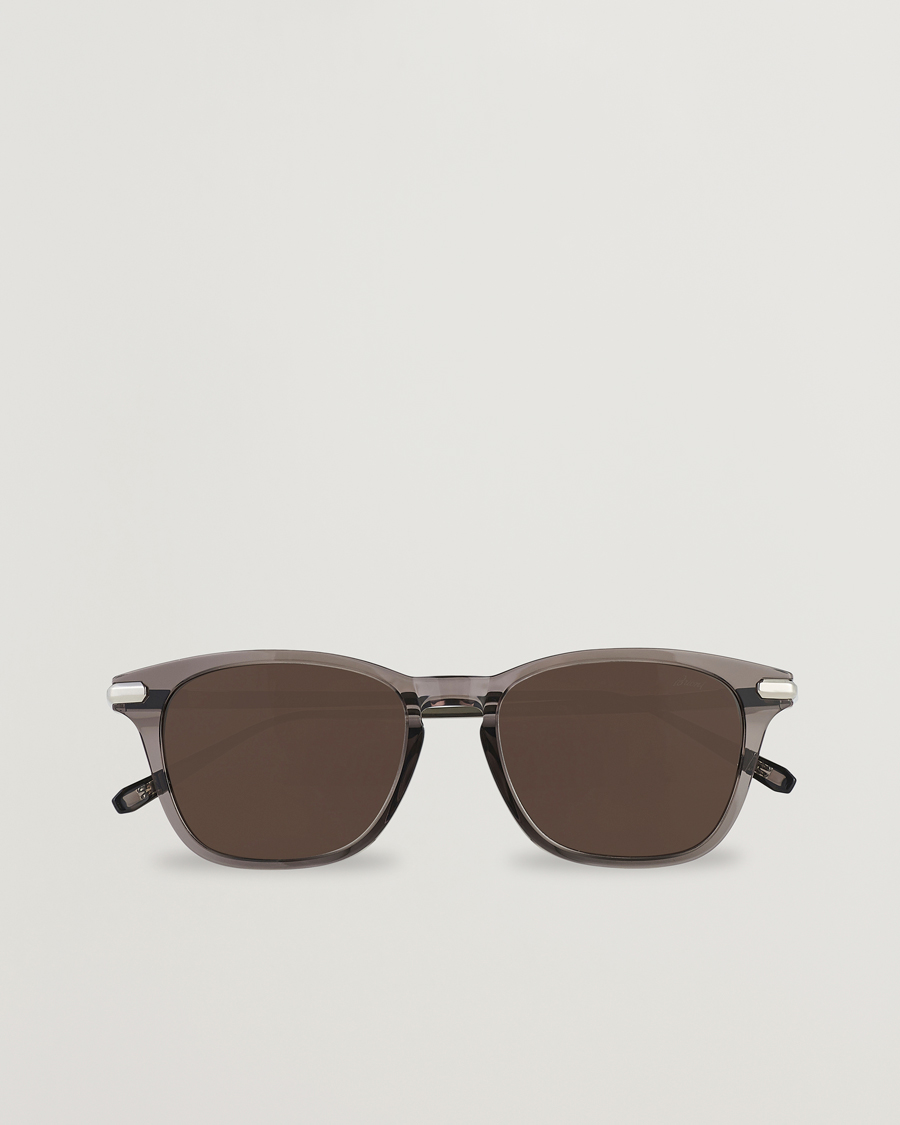 Heren | Brioni | Brioni | BR0092S Titanium Sunglasses Grey Silver