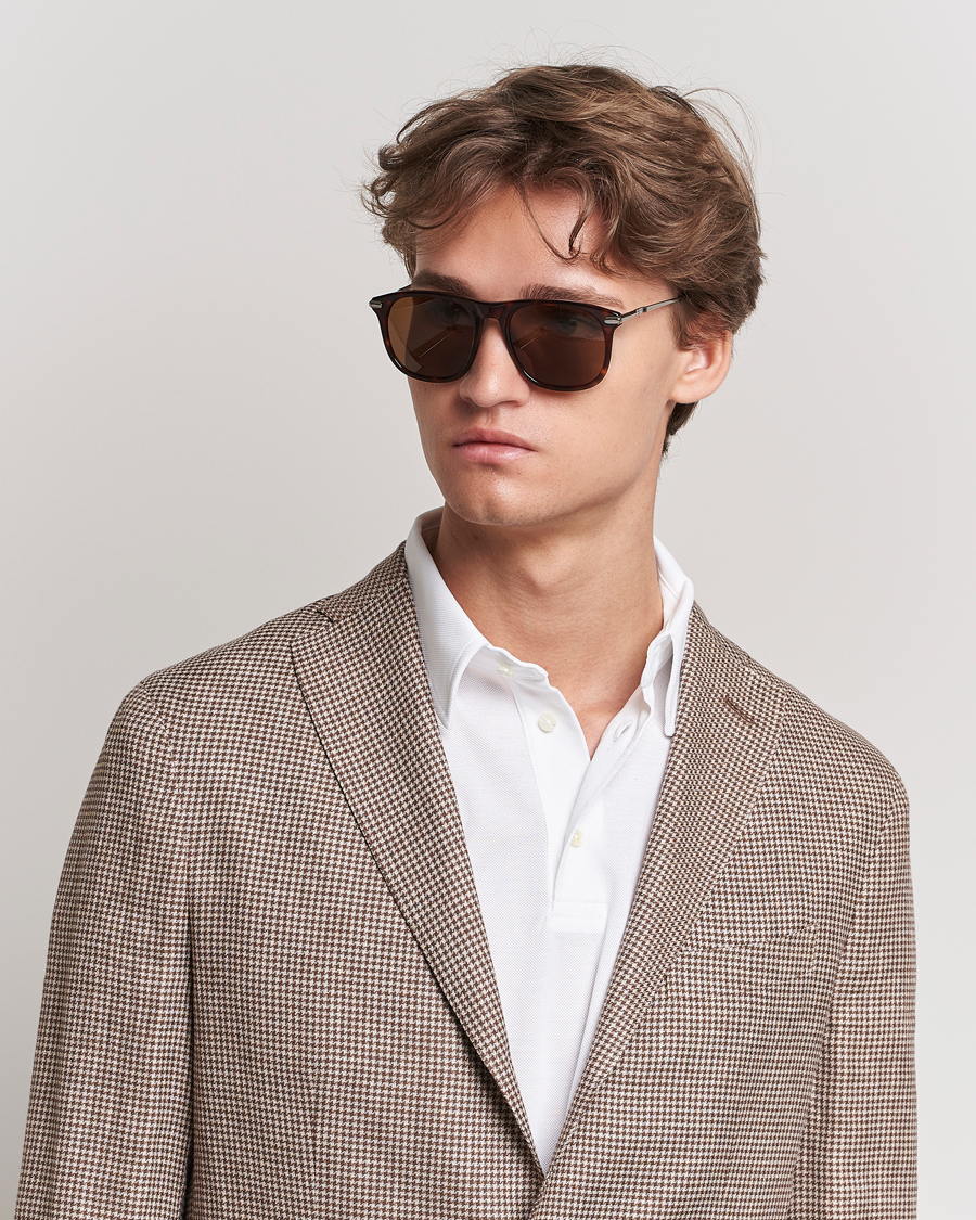 Heren |  | Brioni | BR0094S Sunglasses Havana Brown