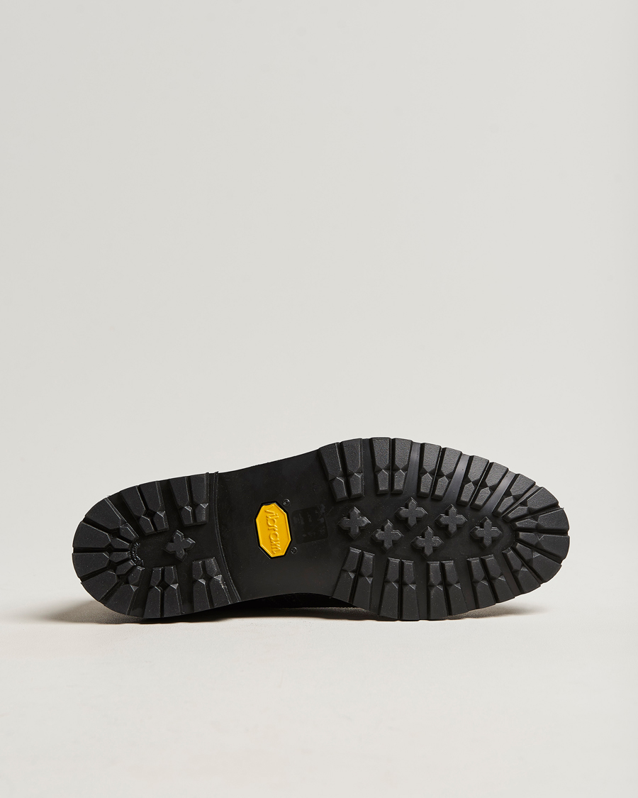 Heren | Derby schoenen | Crockett & Jones | Pembroke Derbys Scotch Grain Vibram Black Calf