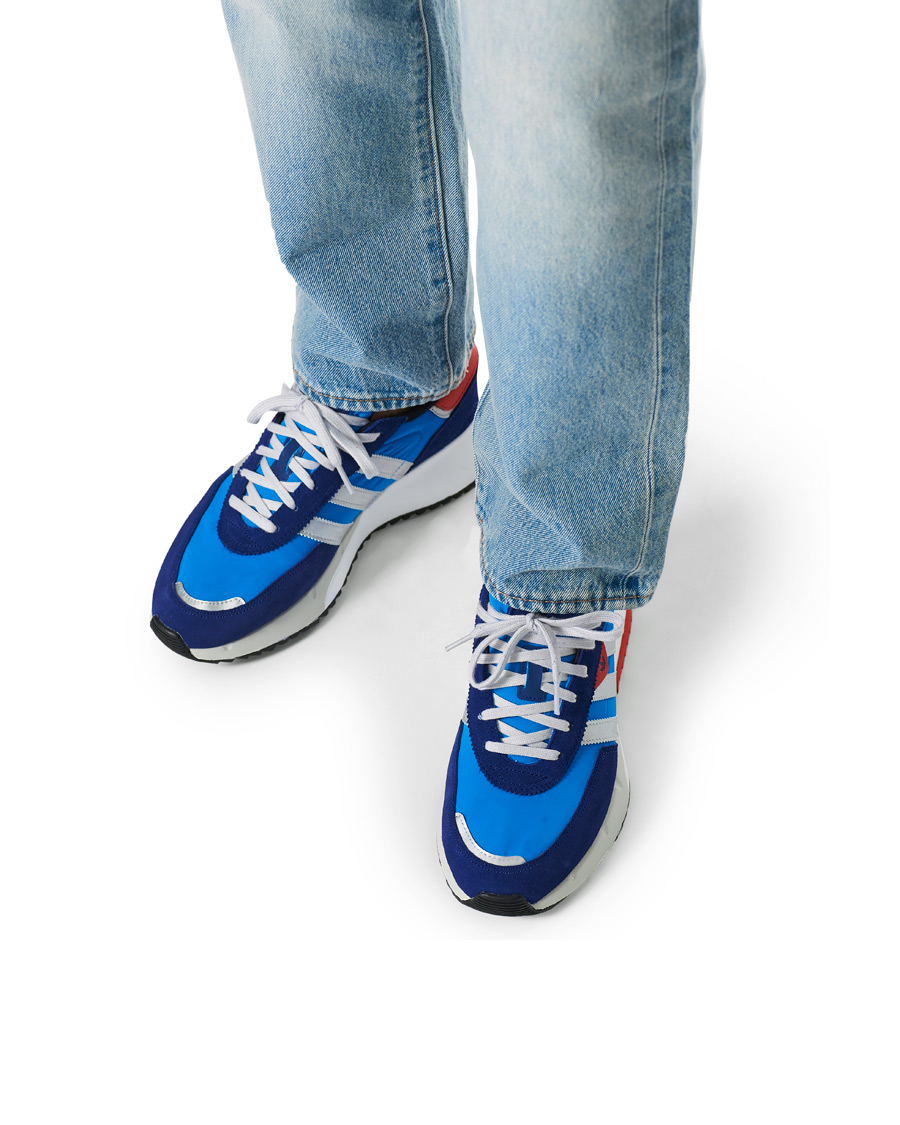 Heren | adidas Originals Retropy F2 Sneaker Blue | adidas Originals | Retropy F2 Sneaker Blue