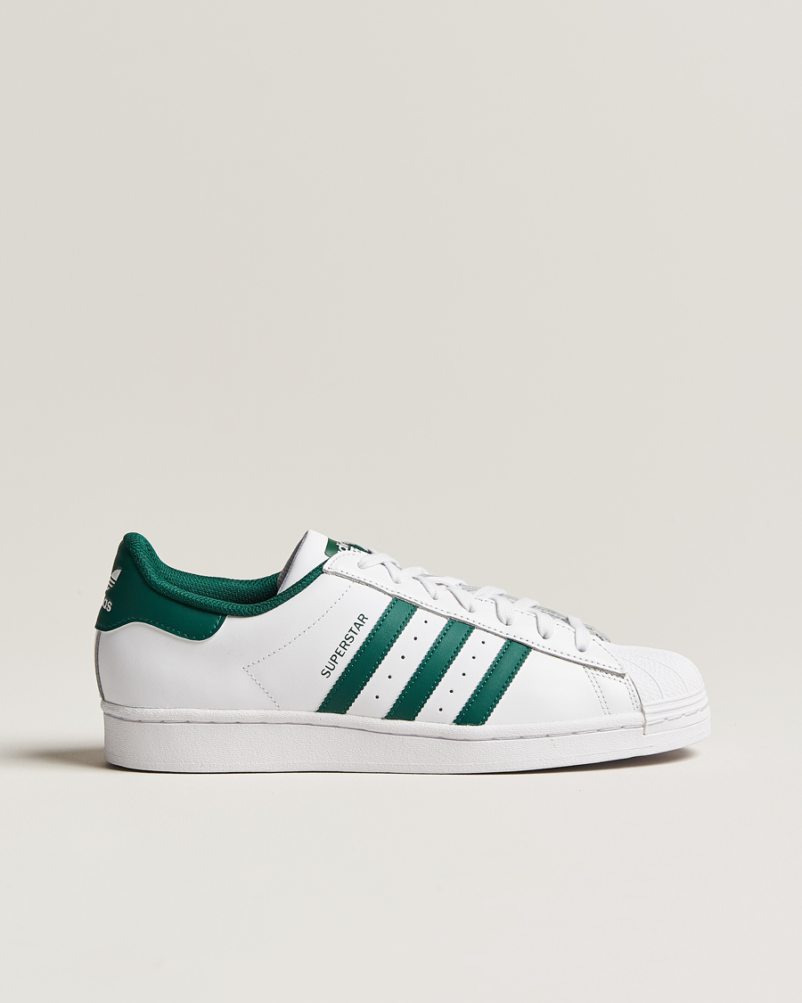 Heren | adidas Originals | adidas Originals | Superstar Sneaker White/Green
