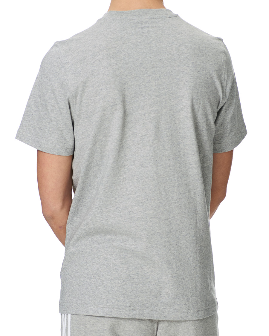 Heren | T-shirts | adidas Originals | Trefoil Tee Grey Melange