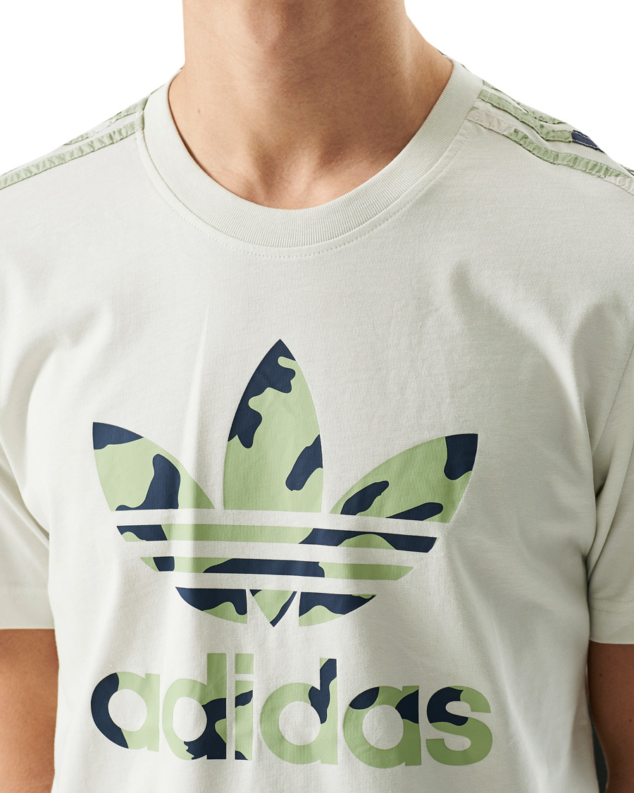 Heren | T-shirts | adidas Originals | Camo Infill Tee White