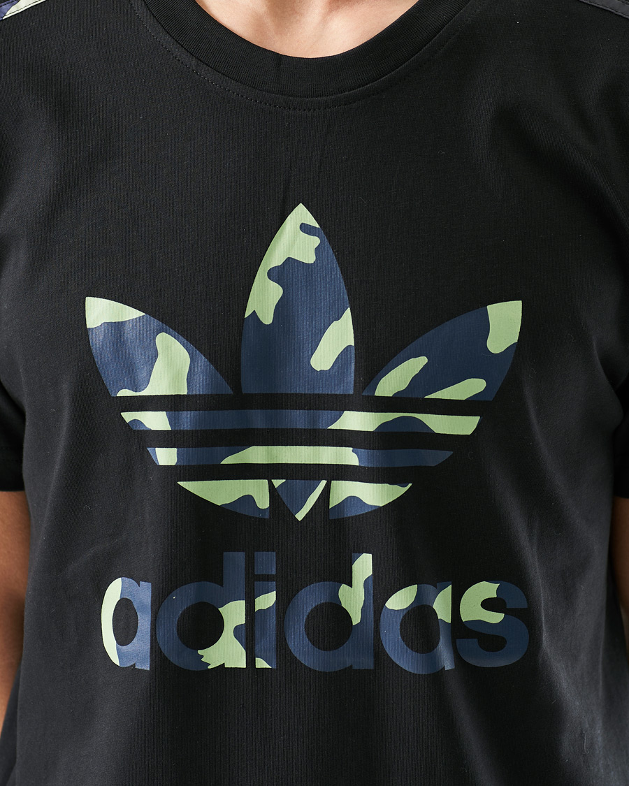 Heren | T-shirts | adidas Originals | Camo Infill Tee Black