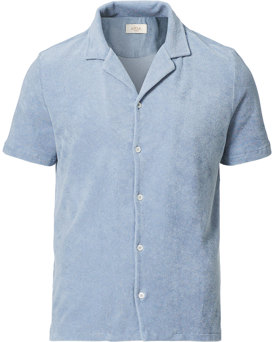 Heren | Overhemden | Altea | Terry Bowling Shirt Light Blue