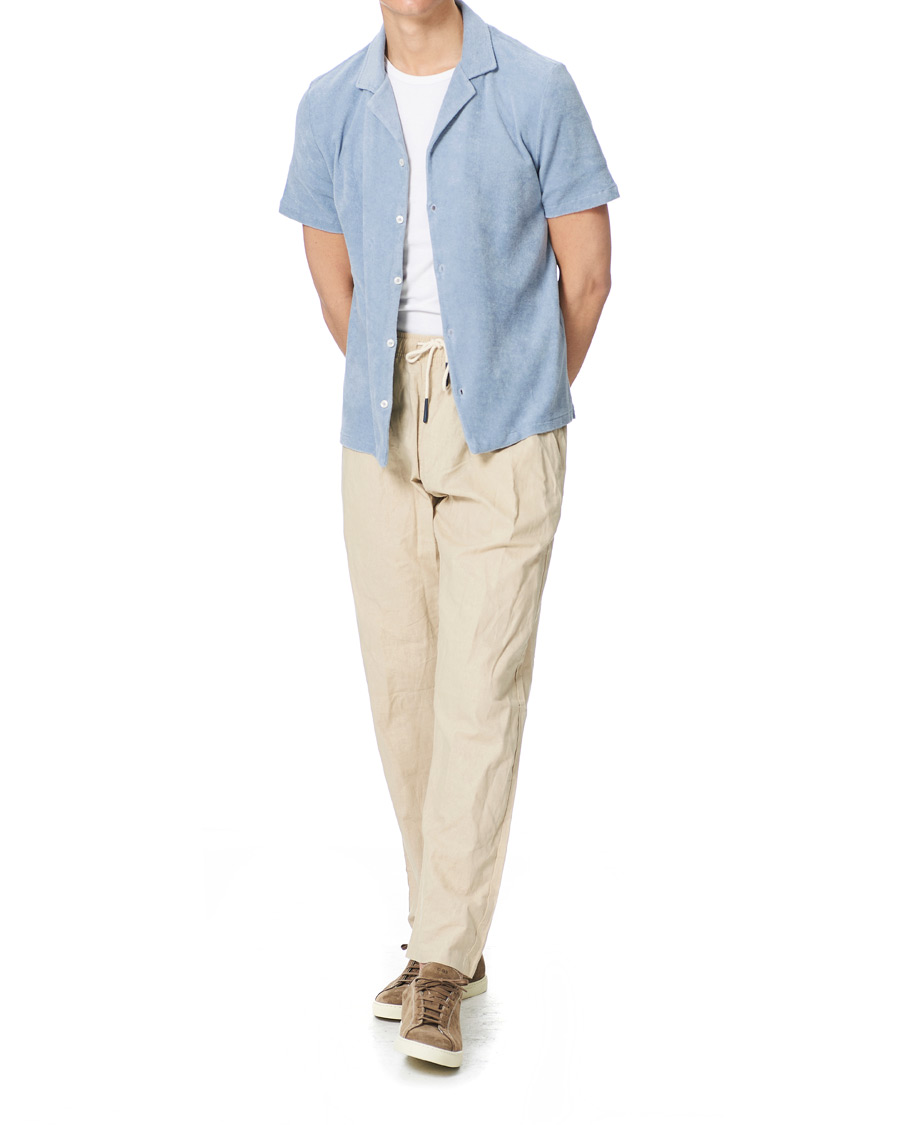 Heren | Overhemden | Altea | Terry Bowling Shirt Light Blue