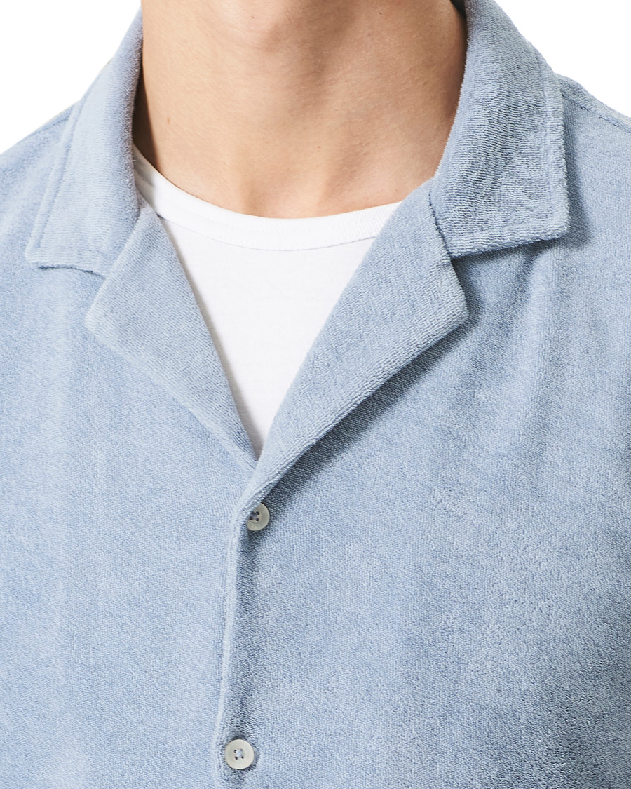 Heren | Overhemden | Altea | Terry Bowling Shirt Light Blue