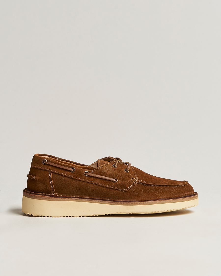 Heren | Astorflex Boatflex Moccasin Brown Suede | Astorflex | Boatflex Moccasin Brown Suede