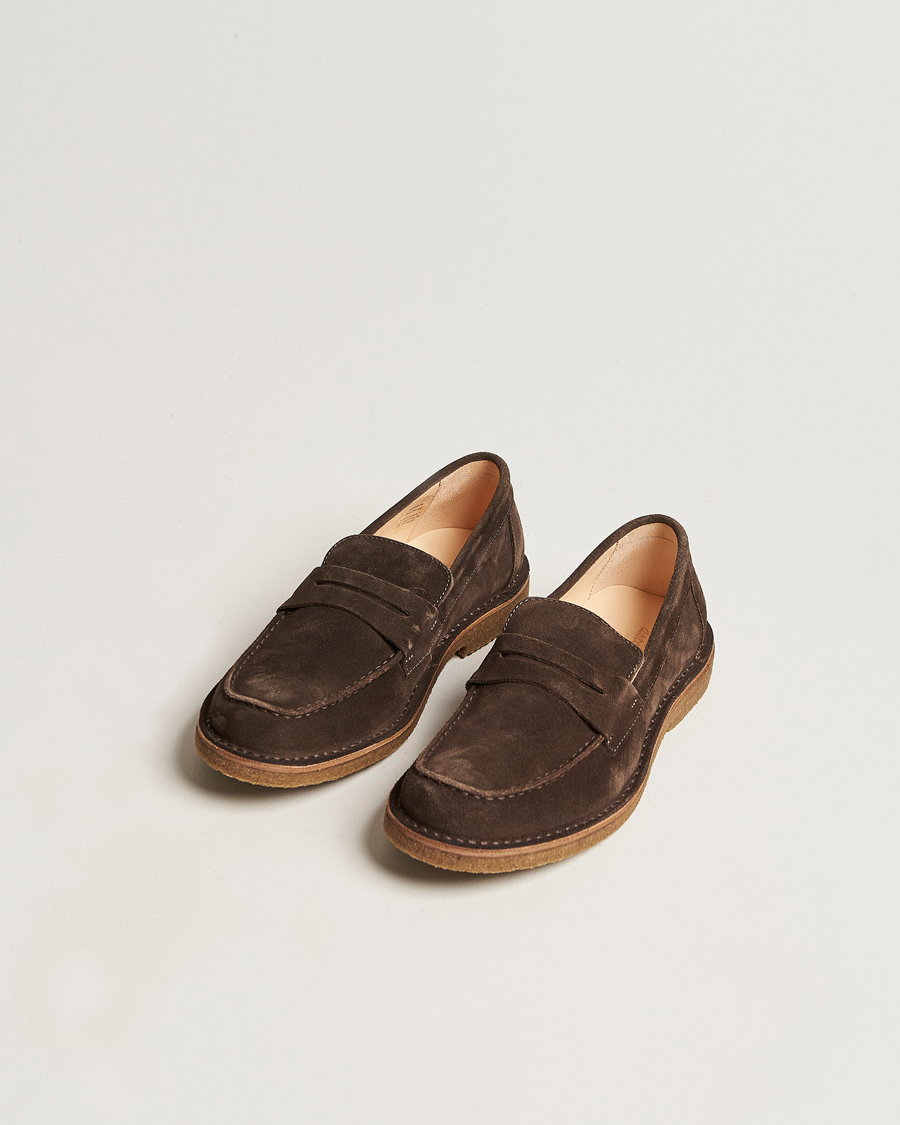 Men | Shoes | Astorflex | Mokaflex Loafers Dark Brown Suede