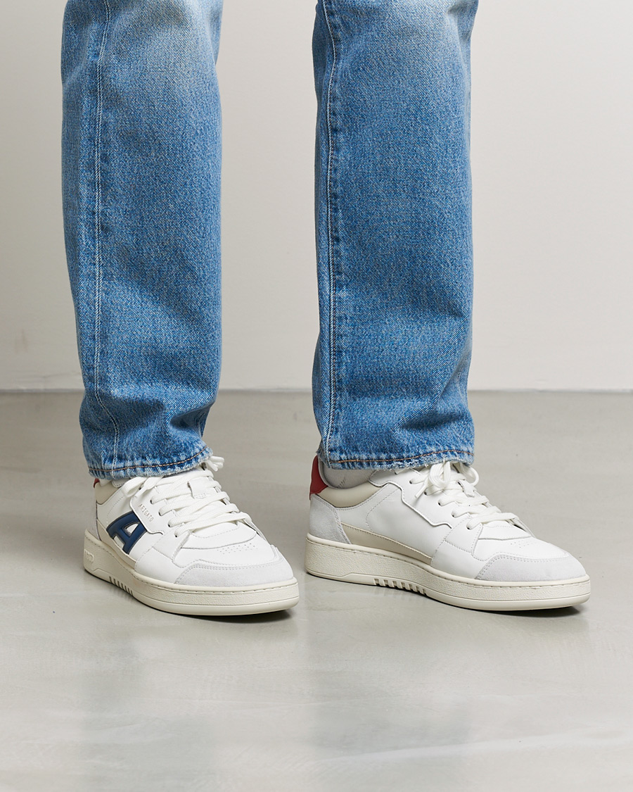 Heren | Axel Arigato A-Dice Lo Sneaker Blue/Red | Axel Arigato | A-Dice Lo Sneaker Blue/Red
