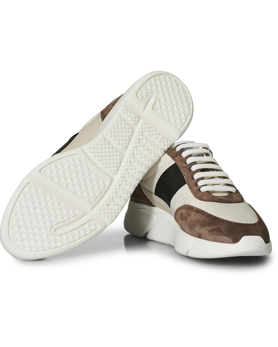 Heren | Axel Arigato Genesis Vintage Runner Sneaker Beige/Brown/Black | Axel Arigato | Genesis Vintage Runner Sneaker Beige/Brown/Black